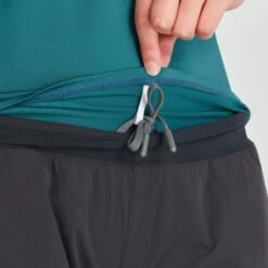 NRS Short Sleeve Rashguard - Women's -River Sports Shop 10020 08 Mediterranea Model Detail2 080221 1000x1000 c10524f6 f530 4b01 86fb eefea14b41e8