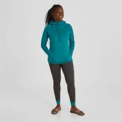 NRS Expedition Hoodie - Women's -River Sports Shop 10134 03 Glacier Model Front 080323 1000x1000 f8b427f4 a692 45d0 894c ddb90eb63857