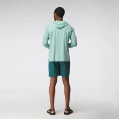 NRS Silkweight Hoodie - Men's -River Sports Shop 10139 06 MsSilkweightHoodie aquifer back 011525 2000x2000 aafc0d38 9b36 4e6c 962a b38372abcbf9