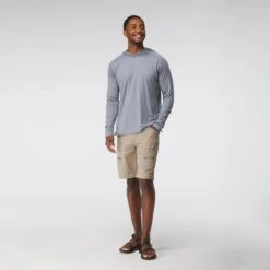 NRS Silkweight Hoodie - Men's -River Sports Shop 10139 06 MsSilkweightHoodie stone front 3 2000x2000 18372128 f2f1 4477 a726 7cf008a20f87