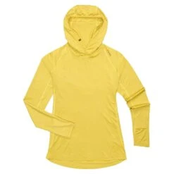 NRS Silkweight Hoodie - Women's -River Sports Shop 10140 06 WsSilkweightHoodie Maize Laydown 091724 1000x1000 b6f9c96f f6fb 43dc b583 caf3a4e76016