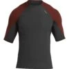 NRS Hydroskin 0.5mm Short Sleeve Shirt - Men's -River Sports Shop 15001 08 GraphiteBrick na Front 080723 1000x1000 732bcb27 9c7e 4a29 a129 07a30760f2ab