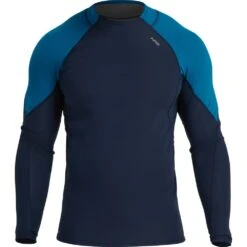 NRS Hydroskin 0.5mm Long Sleeve Shirt - Men's -River Sports Shop 15002 07 NavyMykonos na Front 080723 1000x1000 e516714d 3e7c 4355 b62a 45e206113679