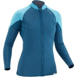 NRS Hydroskin 0.5mm Long Sleeve Shirt - Women's -River Sports Shop 15010 05 Poseidon Med Right 052120 2000x2000 e51cd43b 75d8 47cd 9365 fe835483563f