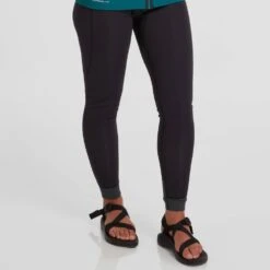 NRS Hydroskin 0.5mm Pant - Women's -River Sports Shop 15013 06 BlackGraphite Model FrontCrop 080723 1000x1000 1d354832 9718 4e31 b5b5 751667cb459f