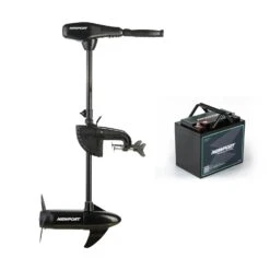 NV Series Electric Trolling Motor - 62lb Thrust + 12V50AH Battery Bundle