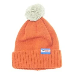4CRS Pom Pom Beanie -River Sports Shop pom orange